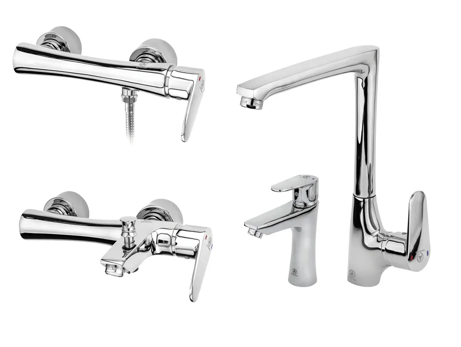 ست شیرآلات قهرمان مدل باران قیمت ست شیرآلات قهرمان مدل باران