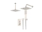 خرید شیر حمام توکار شودر رومر تیپ سه شیری کروم brass