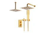 خرید شیر حمام توکار شودر رومر تیپ چهار طلایی brass