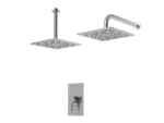 قیمت شیر حمام توکار شودر رومر تیپ یک کروم مات brass
