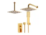 قیمت شیر حمام توکار شودر رومر پلاس طلایی تیپ سه brass