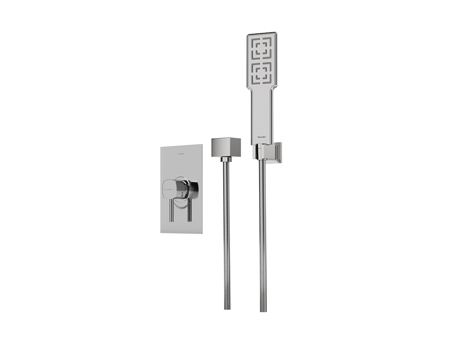 شیر حمام توکار شودر مدل رومر تیپ دو کروم brass خرید شیر حمام توکار شودر مدل رومر تیپ دو کروم brass