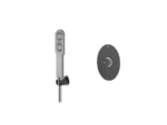 قیمت شیر حمام توکار شودر مدل روگن مشکی کروم تیپ 2 brass