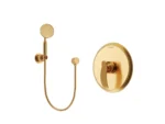 قیمت شیر حمام توکار شودر مدل گلوریس طلامات تیپ 2 brass