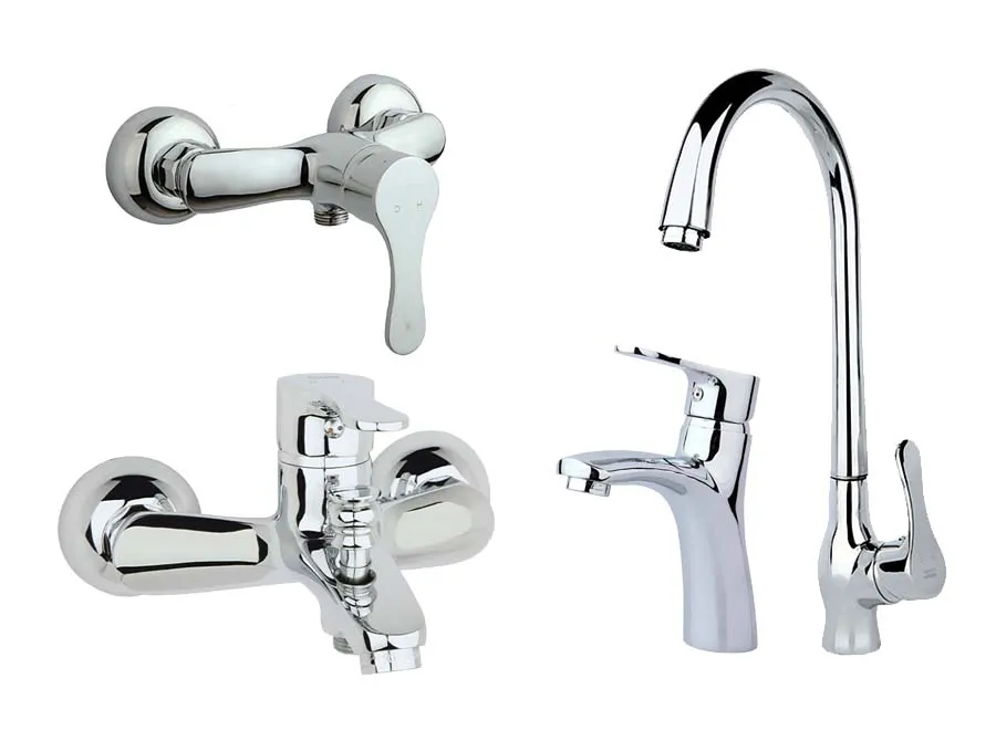 ست شیرآلات راسان مدل صدف قیمت ست شیرآلات راسان مدل صدف