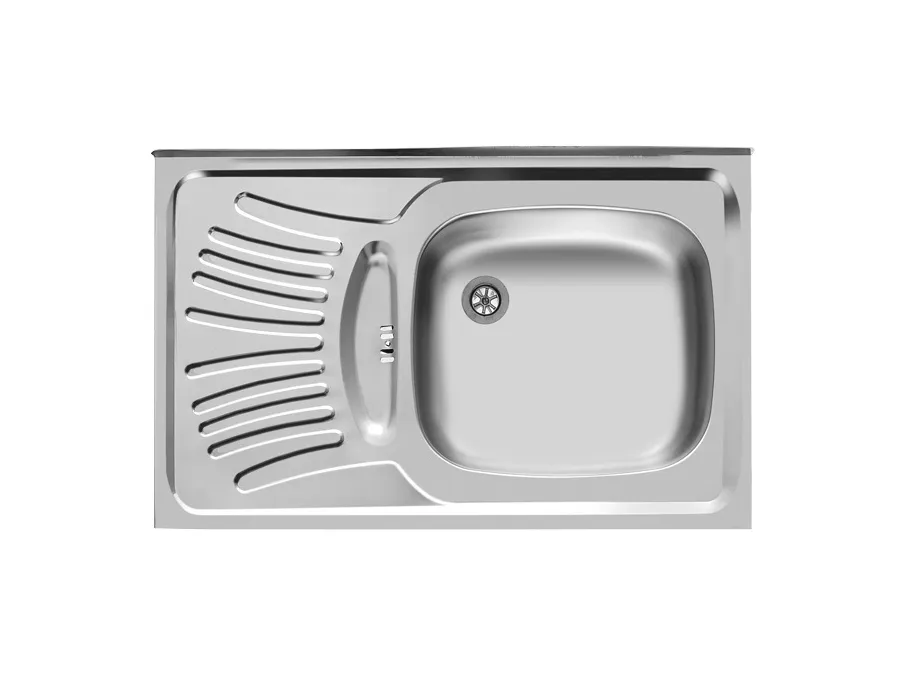 سینک ظرفشویی اخوان مدل 124 قیمت سینک اخوان مدل 124 روکار لگن راست