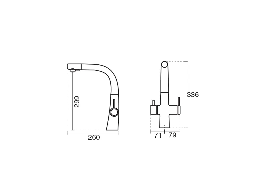 شیر ظرفشویی دومنظوره kwc زو مشخصات و خرید شیر ظرفشویی دومنظوره kwc زو