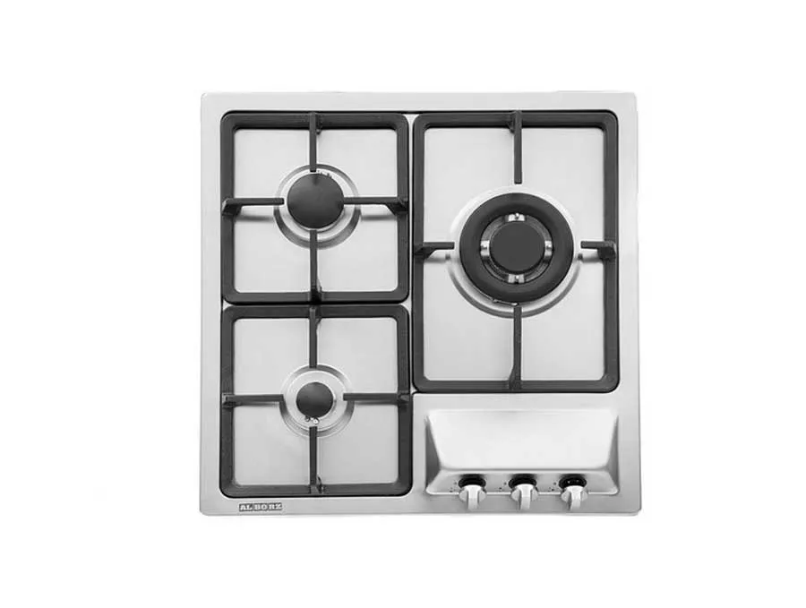 گاز استیل البرز مدل S3501 قیمت گاز استیل البرز مدل S3501 سه شعله