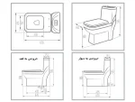 توالت فرنگی مروارید مدل یاریس - Image 7
