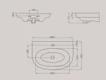 ابعاد روکابینتی گلسار مدل لیونا
