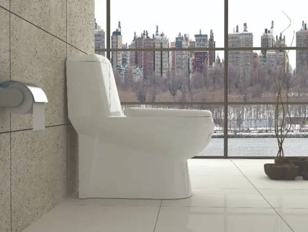 خرید توالت فرنگی گلسار مدل پارمیس سیم لس درجه یک