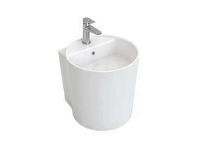 خرید روشویی وال هنگ چینی کرد مدل آوینا درجه یک دیواری