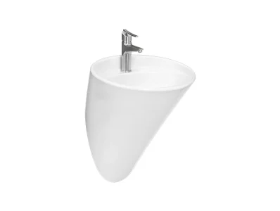 خرید روشویی وال هنگ چینی کرد مدل فلوریا دیواری