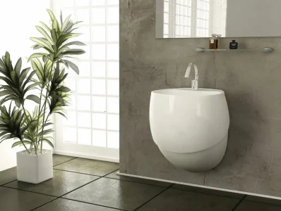 قیمت روشویی وال هنگ گلسار مدل گلوری