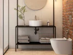 سنگ روشویی رو کابینتی کرد مدل الوند