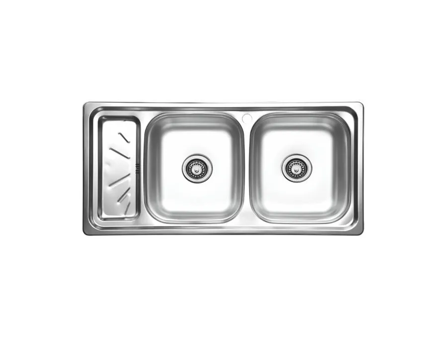 سینک نگین الماس مدل sa11 قیمت سینک نگین الماس مدل SA11 توکار لگن راست