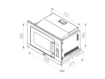 مشخصات مایکروویو استیل البرز مدل MS 252