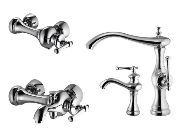 قیمت ست شیرآلات اوج مدل رامیلا کروم