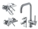 قیمت ست شیرآلات کلار مدل برمودا کروم