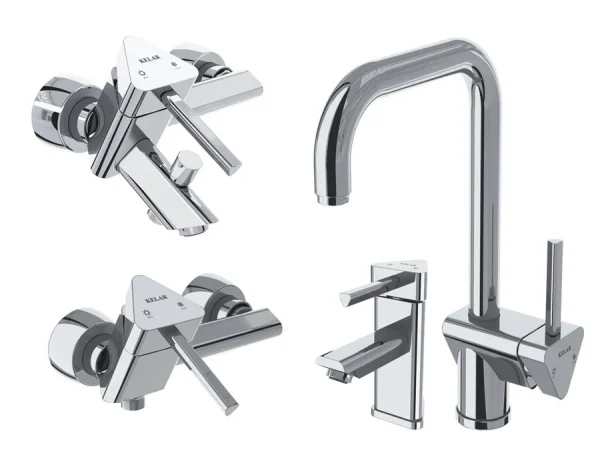 قیمت ست شیرآلات کلار مدل برمودا کروم