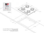 مشخصات اجاق گاز مسترپلاس مدل G223B