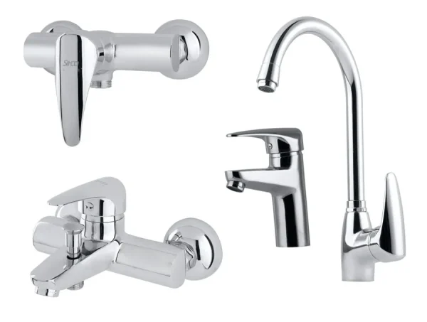 قیمت ست شیرآلات سیتکو مدل 620 کروم