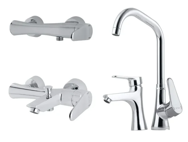 قیمت ست شیرآلات سیتکو مدل 760 کروم