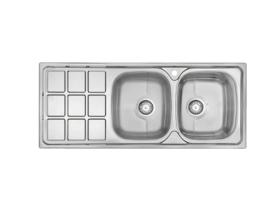 سینک ظرفشویی درسا مدل DS3101 توکار لگن راست قیمت سینک ظرفشویی درسا مدل DS3101 توکار راست