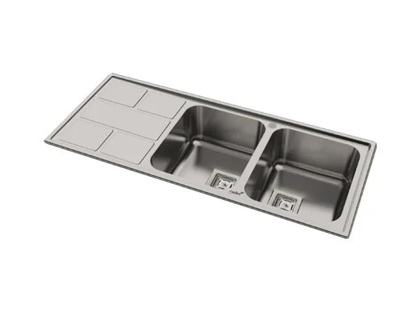 قیمت سینک ظرفشویی میلان مدل 5010 توکار راست