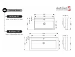 مشخصات روشویی روکابینتی سینا چینی آنتیک