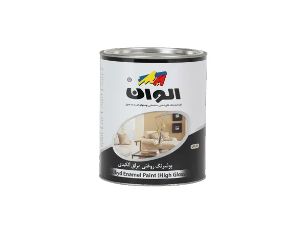 قیمت رنگ روغنی الوان سفید براق