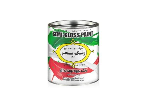 قیمت رنگ روغنی نیمه براق سحر سفید کد 760
