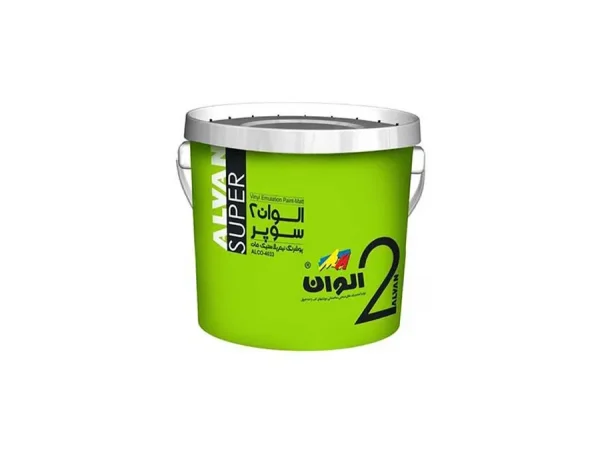 قیمت رنگ نیم پلاستیک مات الوان سوپر 2