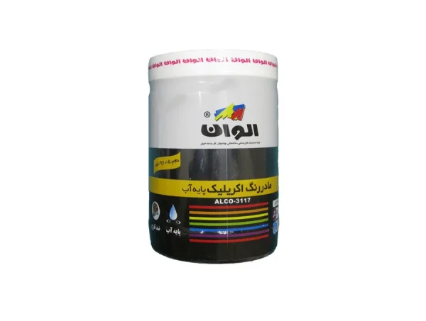 قیمت مادر رنگ اکریلیک الوان قهوه ای کد 537