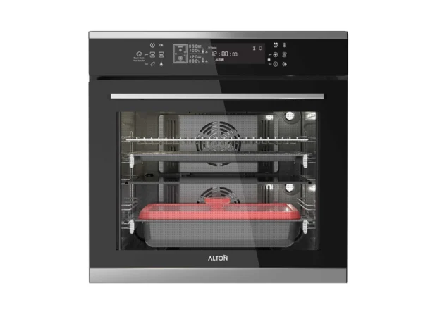 خرید فر آلتون مدل V505T برقی توکار مشکی استیل