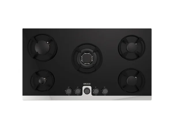 خرید گاز استیل البرز مدل G5914 رومیزی شیشه و استیل